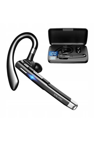 NO BRAND Căști Bluetooth Blavec Discover 55 + power bank (bhdi55-b) Negru