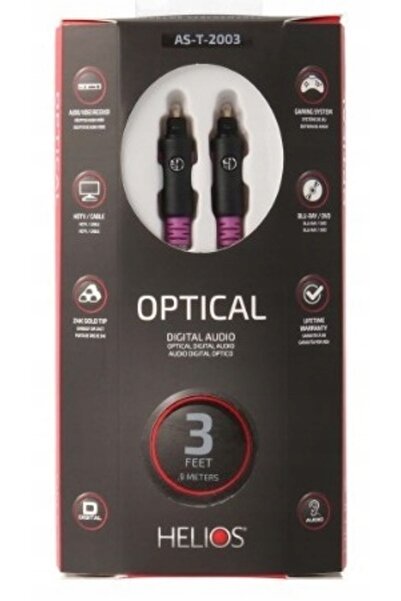 NO BRAND CABLU OPTIC TOSLINK DIGITAL PENTRU CD DAC TV METRA AV HELIOS AS-T-20...
