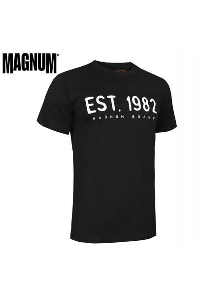 MAGNUM Tricou bărbătesc ELLIB BLACK r.L