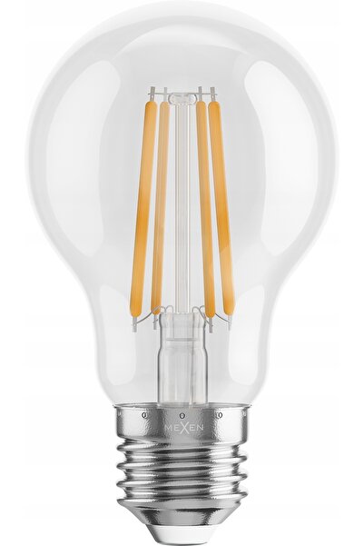 Mexen 10x Bec LED cu filament E27 tip Edison, lumină caldă, 8W=75W, nu pâlpâie