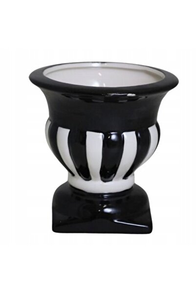 NO BRAND Ghiveci ceramic, capac, decorativ, iarbă, decorațiune, flori