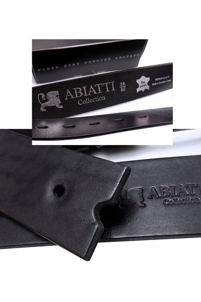 NO BRAND Curea Abiatti albastră - bărbătească