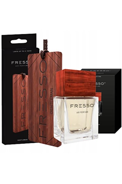 FRESSO 2x Gentleman – pandantiv parfumat din lemn