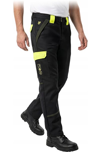 NO BRAND Pantaloni de sudură ignifugi pentru sudori, bumbac 100%, SPECWELD