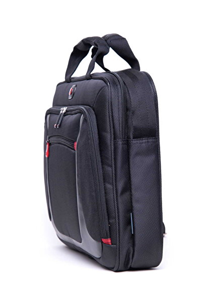 Wenger Geantă laptop neagră până la 15 inch, 2 compartimente