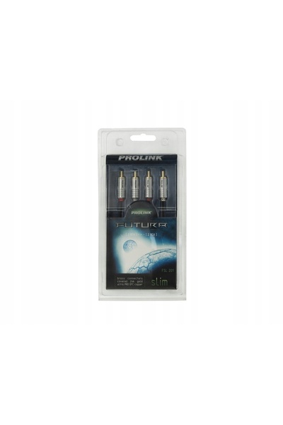 NO BRAND CABLU 2 RCA CINCH PROLINK FUTURA SLIM 1,5 m