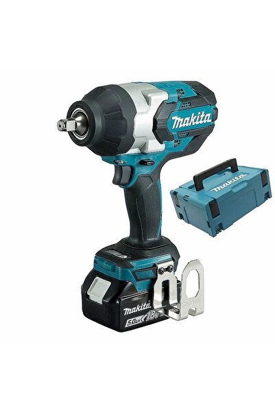 Makita 18V 2x5Ah BL LXT 1/2 1200Nm Cheie de impact fără perii DTW1002RTJ