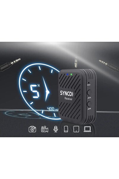SYNCO G1 A2 2.4 GHZ |   Sistem de microfoane fără fir |   2 receptoare