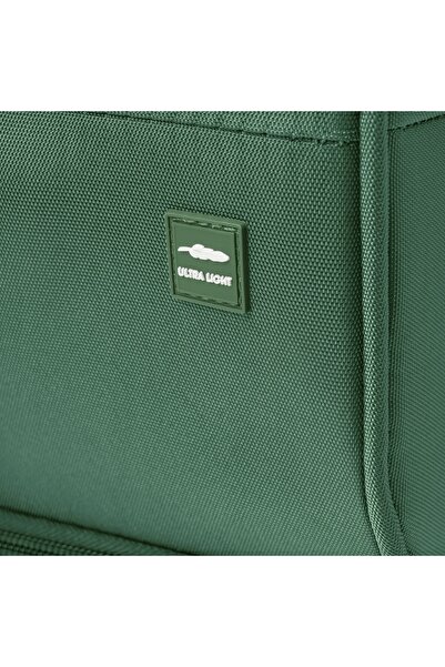 NO BRAND Valiză mică moale Puccini Kos – verde
