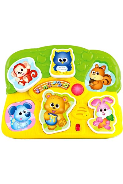 Smily Play Puzzle de sortare cu sunete de animale