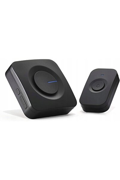 NO BRAND Sonerie wireless impermeabilă IP56 95DB 180M negru