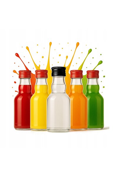 NO BRAND 100X STICLUȚĂ MINIATURĂ ELIXIR 50 ML + CAPAC