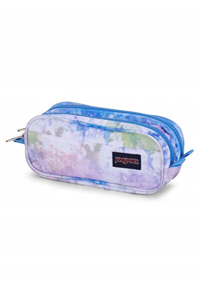 Jansport Etui mare pentru accesorii cu două compartimente - batik wash