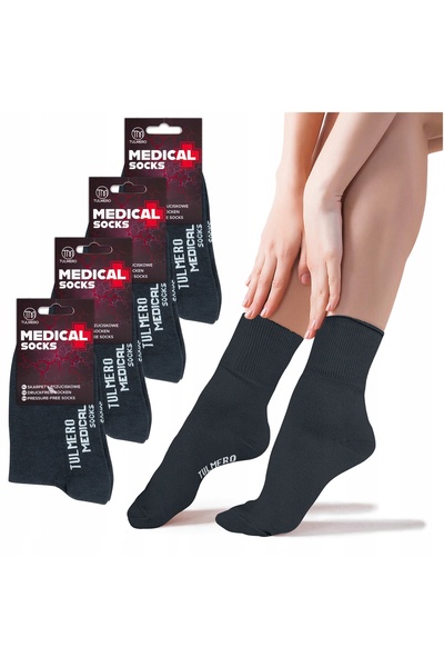 NO BRAND 10X SKARPETY MEDICAL FĂRĂ SĂCĂNII, SĂNĂTOȘI PENTRU FEMEI, PENTRU DIA...