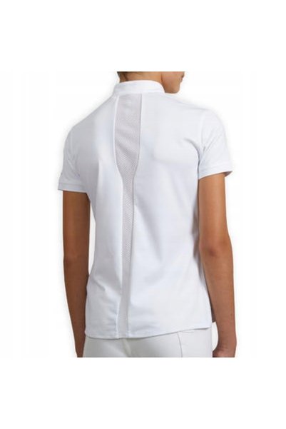 NO BRAND Tricou polo de echitație pentru copii Fouganza 500, pentru competiții