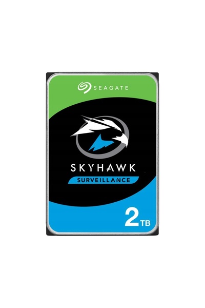 Seagate Hard disk HDD Skyhawk de 2TB pentru utilizare 24/7 în sisteme CCTV