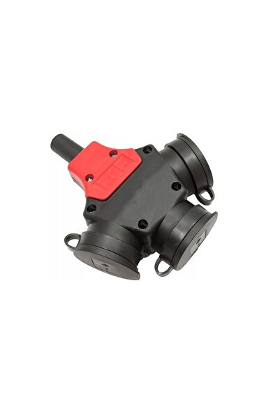 PCE Distribuitor electric cu 3 ieșiri, cauciucat, IP44, 230V, 24311sw