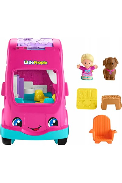 FISHER-PRICE BABY Fisher Price Little People Rulotă Barbie cu lumini și sunet...