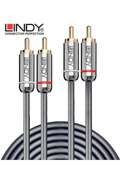 Bark and Lindy CABLU KABLE 2X RCA 2X RCA LINDY CROMO LINE 0,5M