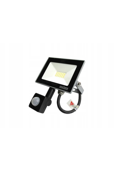 NO BRAND Spot halogen cu senzor de mișcare STRUHM KROMA LED S 100W GRI CW 03708