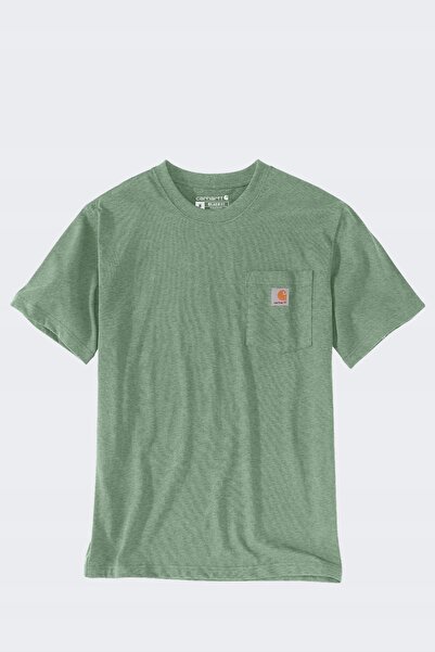 Carhartt Tricou bărbătesc gros cu buzunar K87 GF6 Loden Frost XS