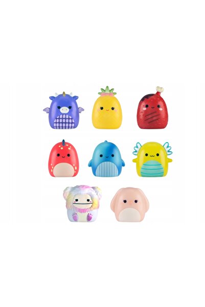 Jazwares Squishmallows - Set de 8 figurine Squish-a-longs SQAL0251