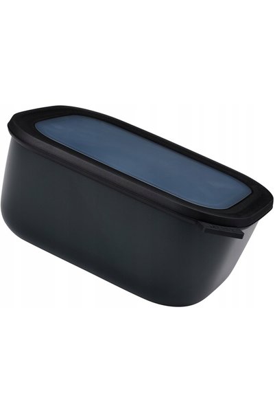 NO BRAND Mepal Multi Bowl Cirqula Bol dreptunghiular 3000 ml - Nordic Negru