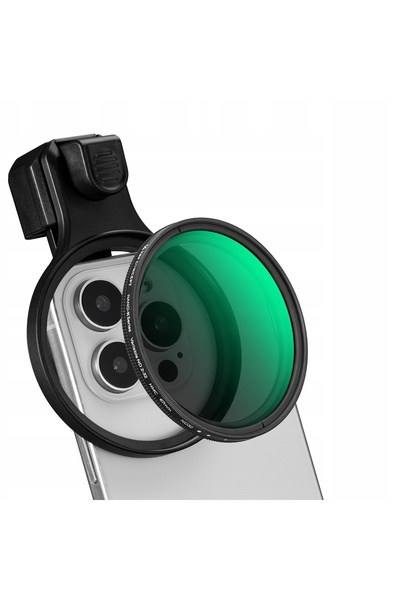 K&F CONCEPT Filtru de lentilă gri ND2-ND32 pentru telefon smartphone 67mm cu ...