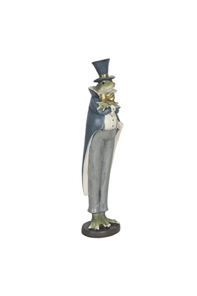 NO BRAND Figurină Broască Decorativă Clayre&Eef 32 cm