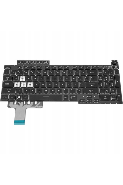 NO BRAND Tastatură pentru ASUS ROG STRIX G713R G713RC G713RM G713RS / LED RGB