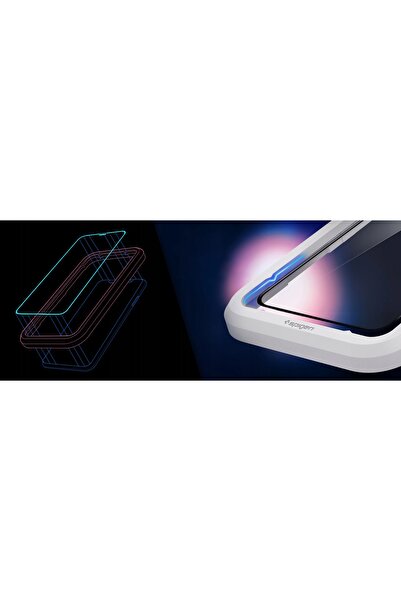 Spigen Sticlă securizată pentru iPhone 11 / XR + aplicator sticlă + ramă