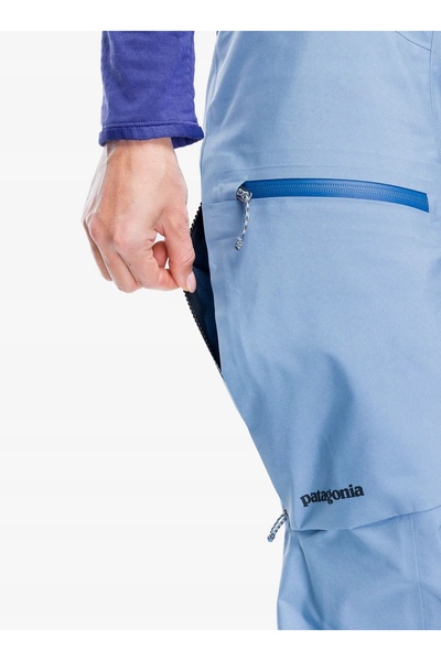 Patagonia Pantaloni GORE TEX PowSlayer pentru femei - albastru barnacle M
