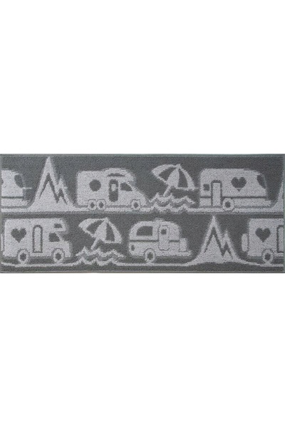 Arisol Covor gri pentru rulotă Master Camp 150x50 cm