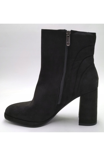 NO BRAND Botine de damă din piele MARCO TOZZI |   MĂRIMEA 41