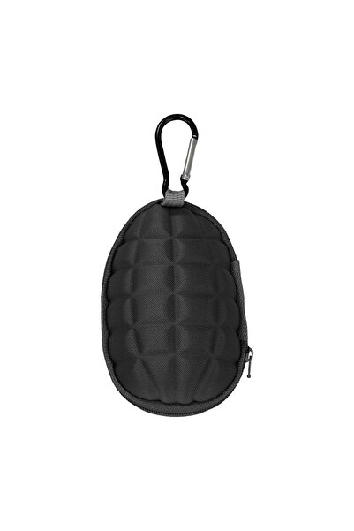 NO BRAND Breloc pentru chei camuflaj bleumarin cu carabină - Negru