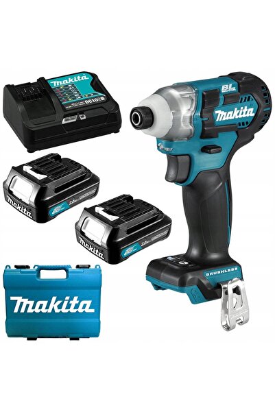 Makita TD111DSAE 12V MAX CXT 2x2Ah BL XPT șurubelniță cu impact, valiză