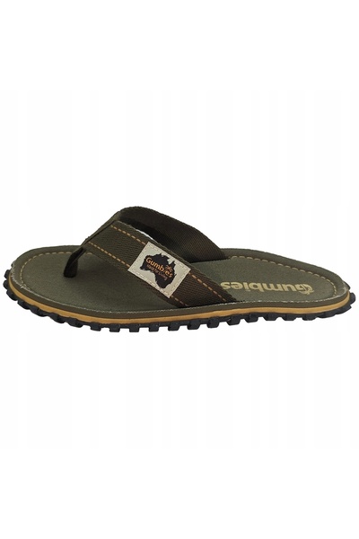 GUMBIES Șlapi japonezi Islander - kaki clasic 44