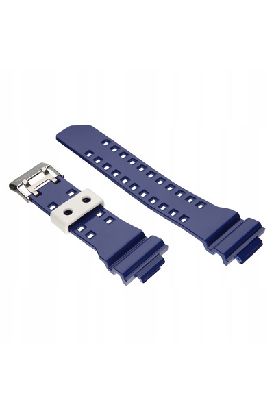 Casio Curea originală din plastic albastru pentru ceasul G-SHOCK GA-400CS