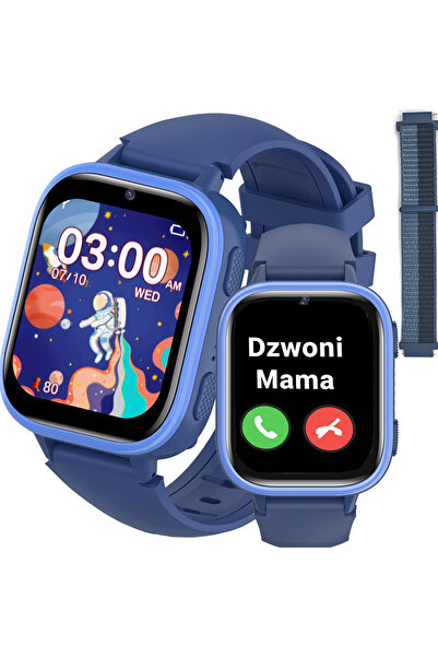 NO BRAND Ceas inteligent pentru copii cu SIM, jocuri multiple, funcții educat...