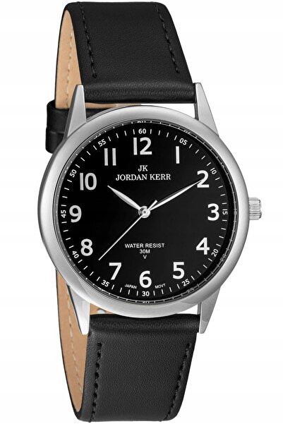 JORDAN KERR Ceas clasic bărbătesc, ușor de citit, LG003-01 IPS, 38 mm, curea ...