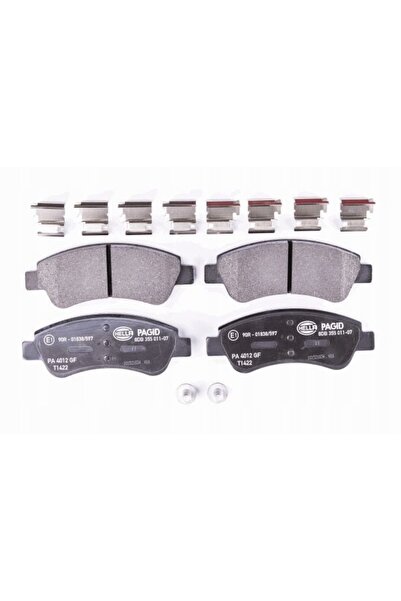 Hella 8DB 355 011-071 Plăcuțe de frână Grosime mm: 19 PENTRU FAȚĂ CITROEN DS