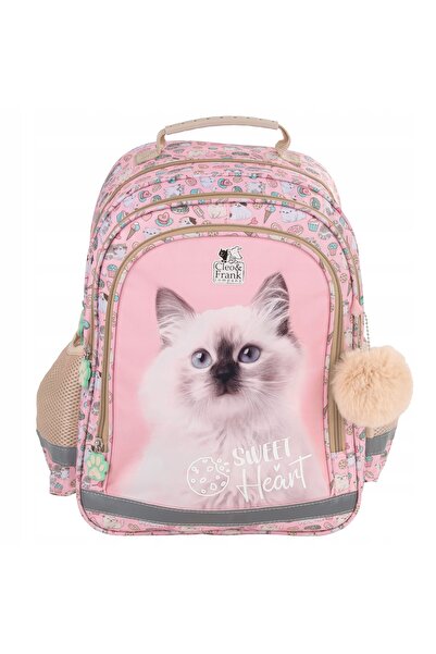 NO BRAND Rucsac școlar pentru fete din clasele 1-3, până în clasa I, cu perso...