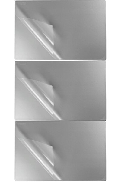 Biurfol Covoraș de birou cu folie protectoare 38x58 cm argintiu