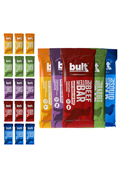 Bult Baton proteic, gustare pentru câini, Arome asortate, 15x75g