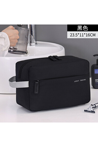 Choice3 black L Large Capacity Lightweight Waterproof Cosmetic Organizer Stor...