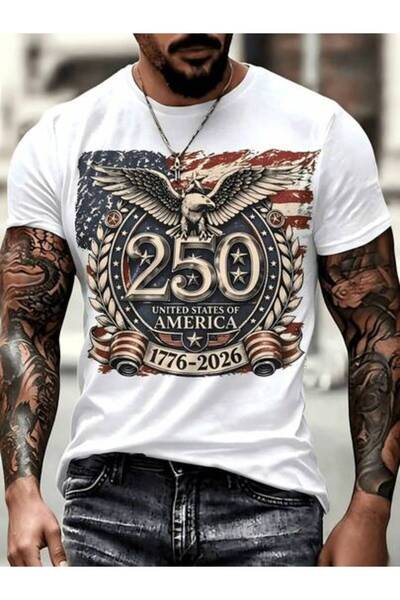 4CR تي شيرت رجالي بتصميم جرافيك ممتع لعام 2026 - تصميم فريد، جذاب، مثالي للار...