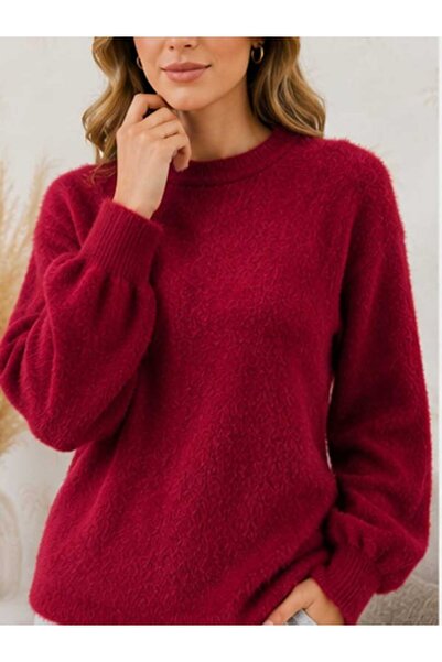 ASEZ BUTİK ZERAFETİN ADRESİ Asez Boutique Women's Crew Neck Washed Balloon Sl...