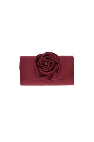 ButicCochet Geantă plic sintetică de damă, ButicCochet, 21x12x5 cm, Bordeaux ...