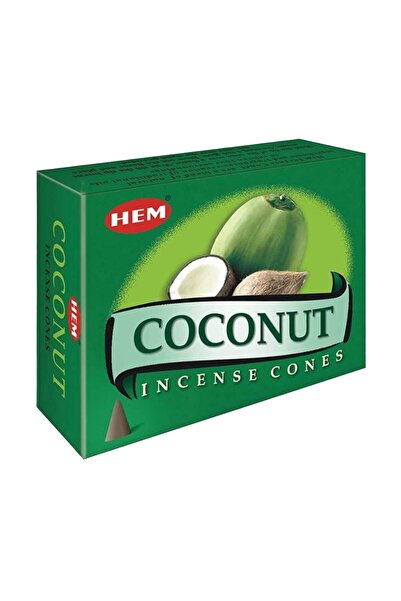 Hem Set 6 x Conuri Parfumate, Cocos