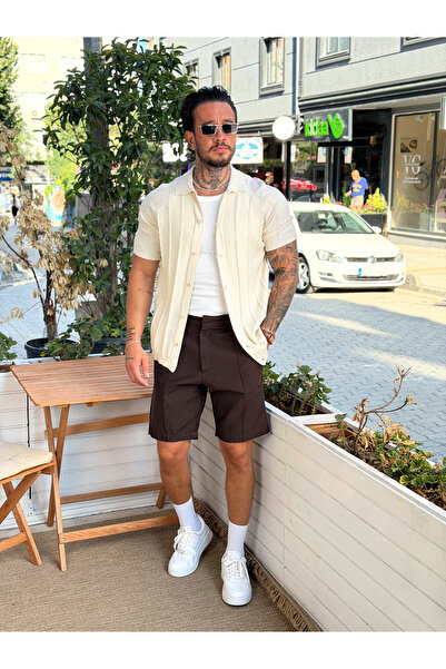 manch collection Hair Braid Detailed Knitwear Shirt